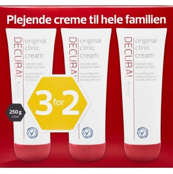 DECUBAL ORIRIGINAL CLINIC "3 FOR 2" GAVEÆSKE