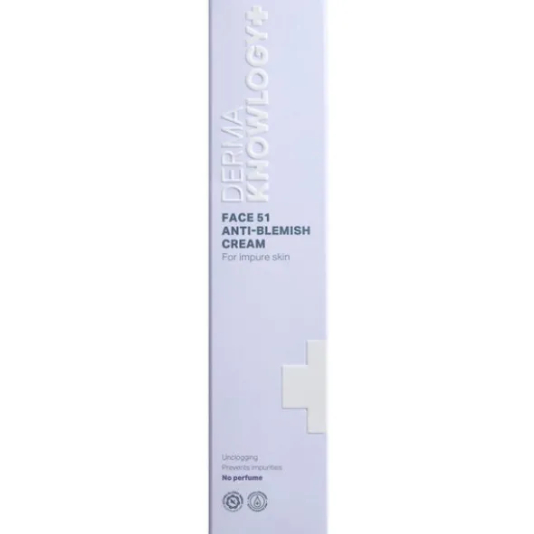DERMAKNOWLOGY FACE 51 ANTI-BLEMISH CREAM