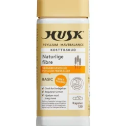 HUSK PSYLLIUM MAVEBALANCE KAPSLER (120 STK.)