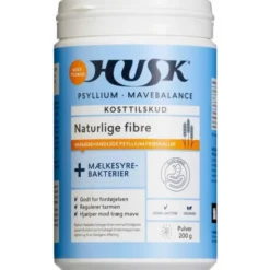HUSK PSYLLIUM MAVEBALANCE + MÆLKESYREBAKTERIER