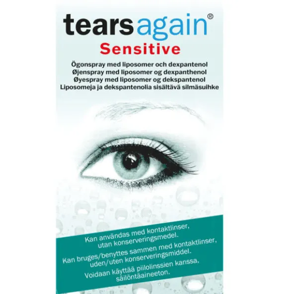 TEARSAGAIN ØJENSPRAY SENSITIV